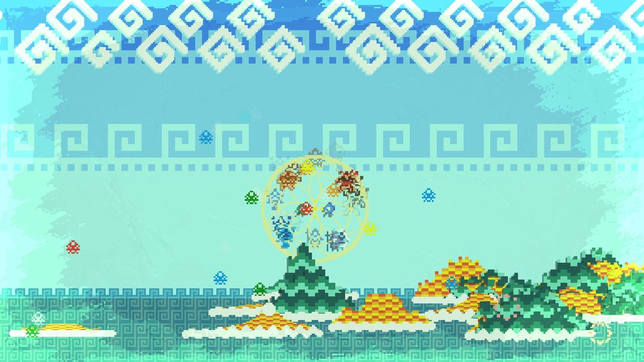 The opening island, as captured by Steam user Citrus