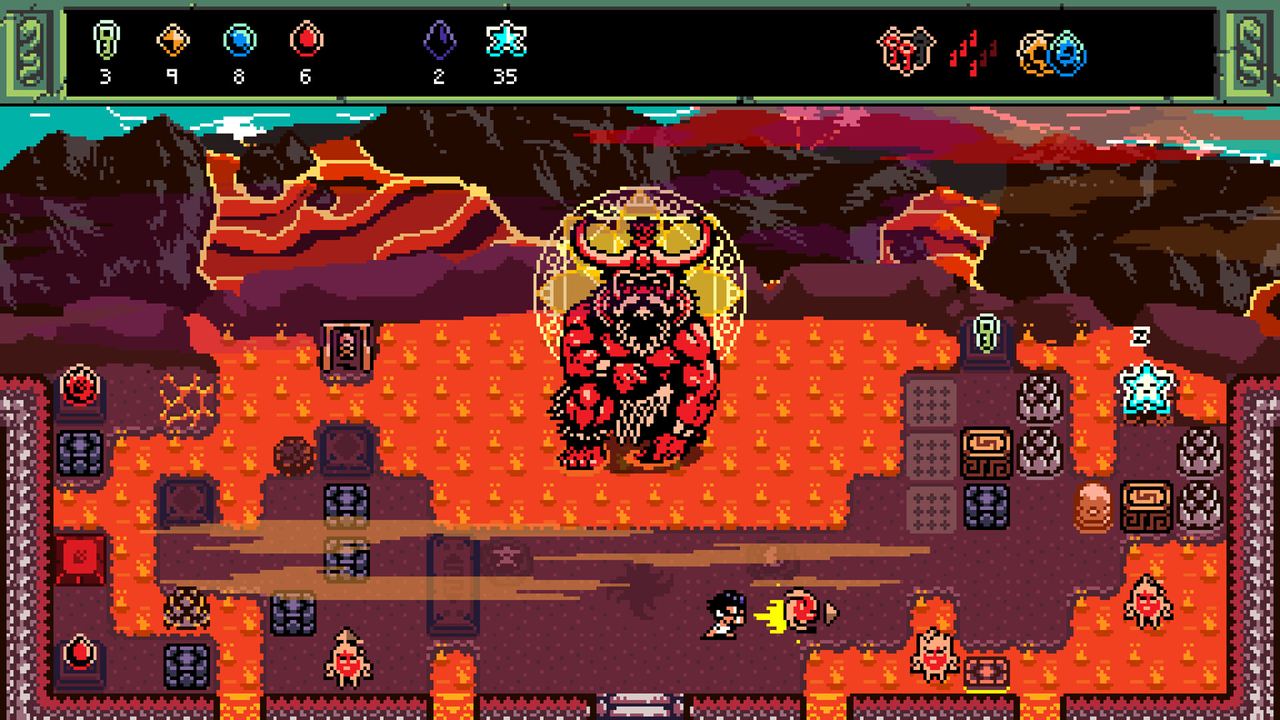 A late-game chamber — the good tools always hide behind a full-room quiz